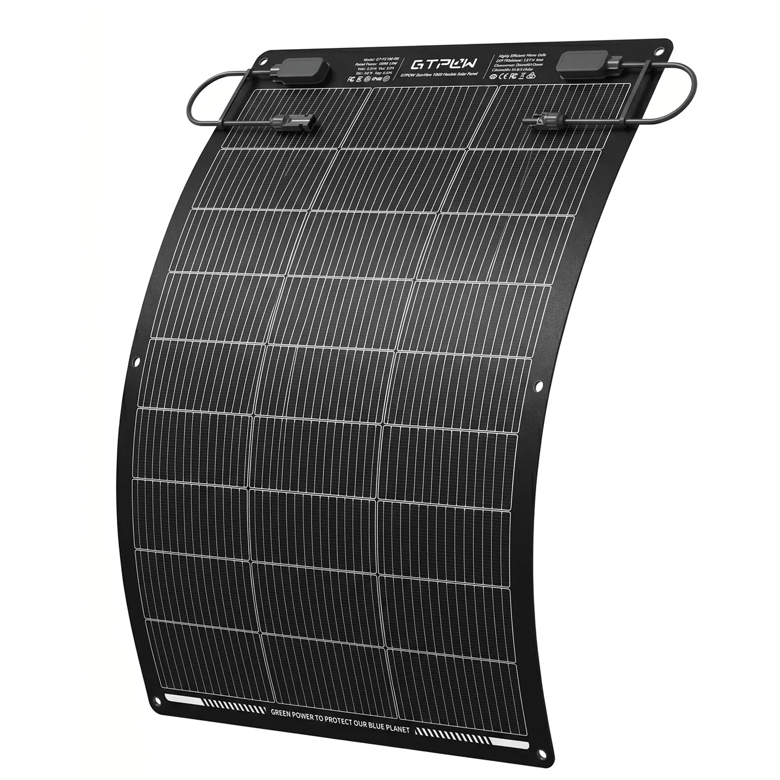 GTPOW 100W Flexible solar panel
