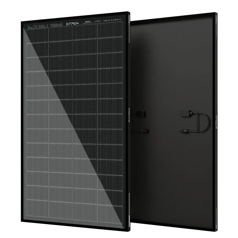 GTPOW 200W Glass Solar Panels