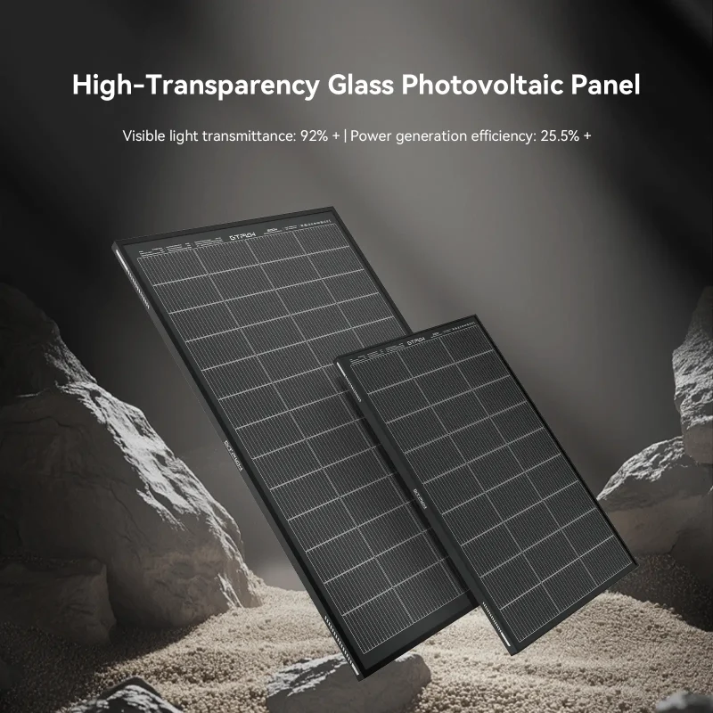 GTPOW 200W Glass Solar Panels