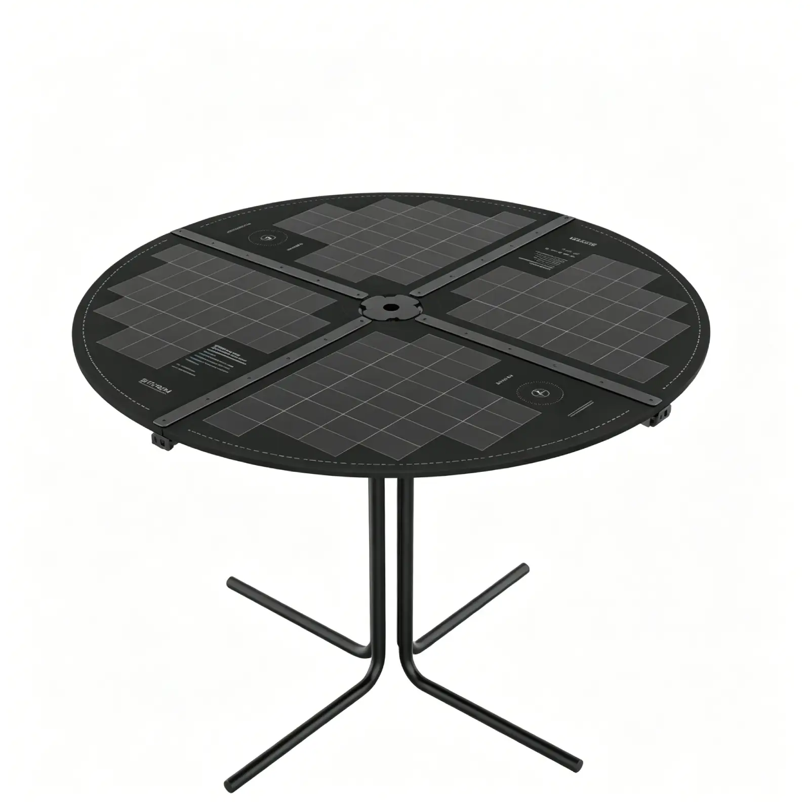 主图 (1) 70W Foldable Wireless Charging Solar Table