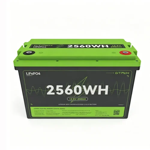 2560Wh Lithium Iron Phosphate Deep-Cycle Battery