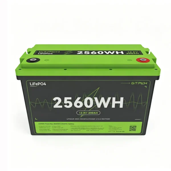 2560 2560Wh Lithium Iron Phosphate Deep-Cycle Battery