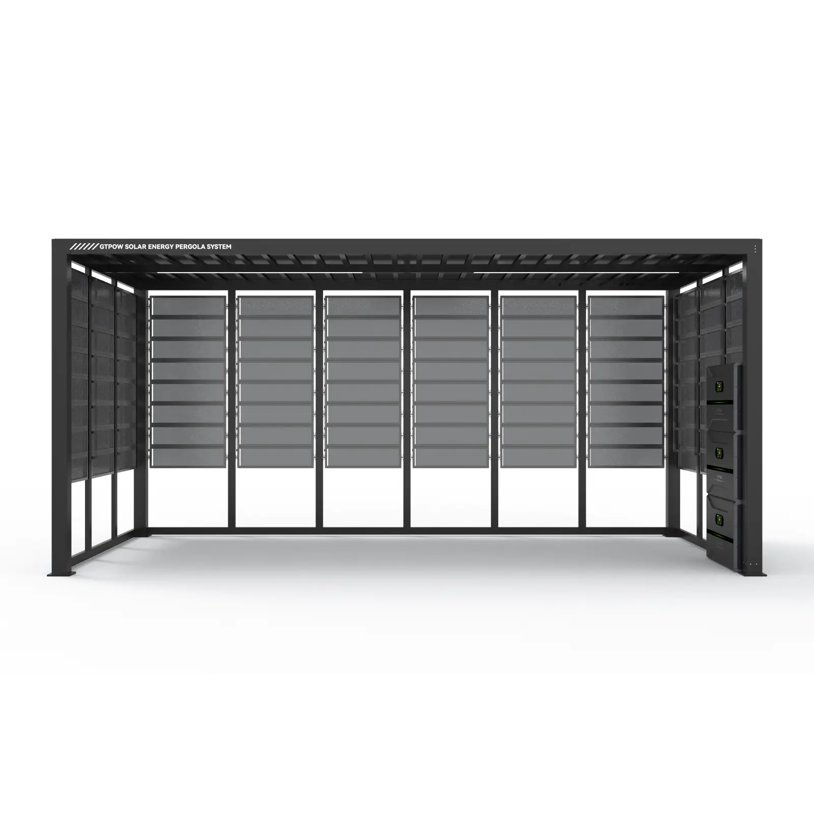 GTPOW Solar Carport Shade Pavilion