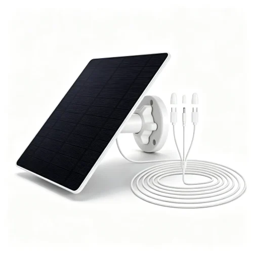 5W Solar Panel for Security Camera 3-in-1 Cable 5W Solar Panel for Security Camera