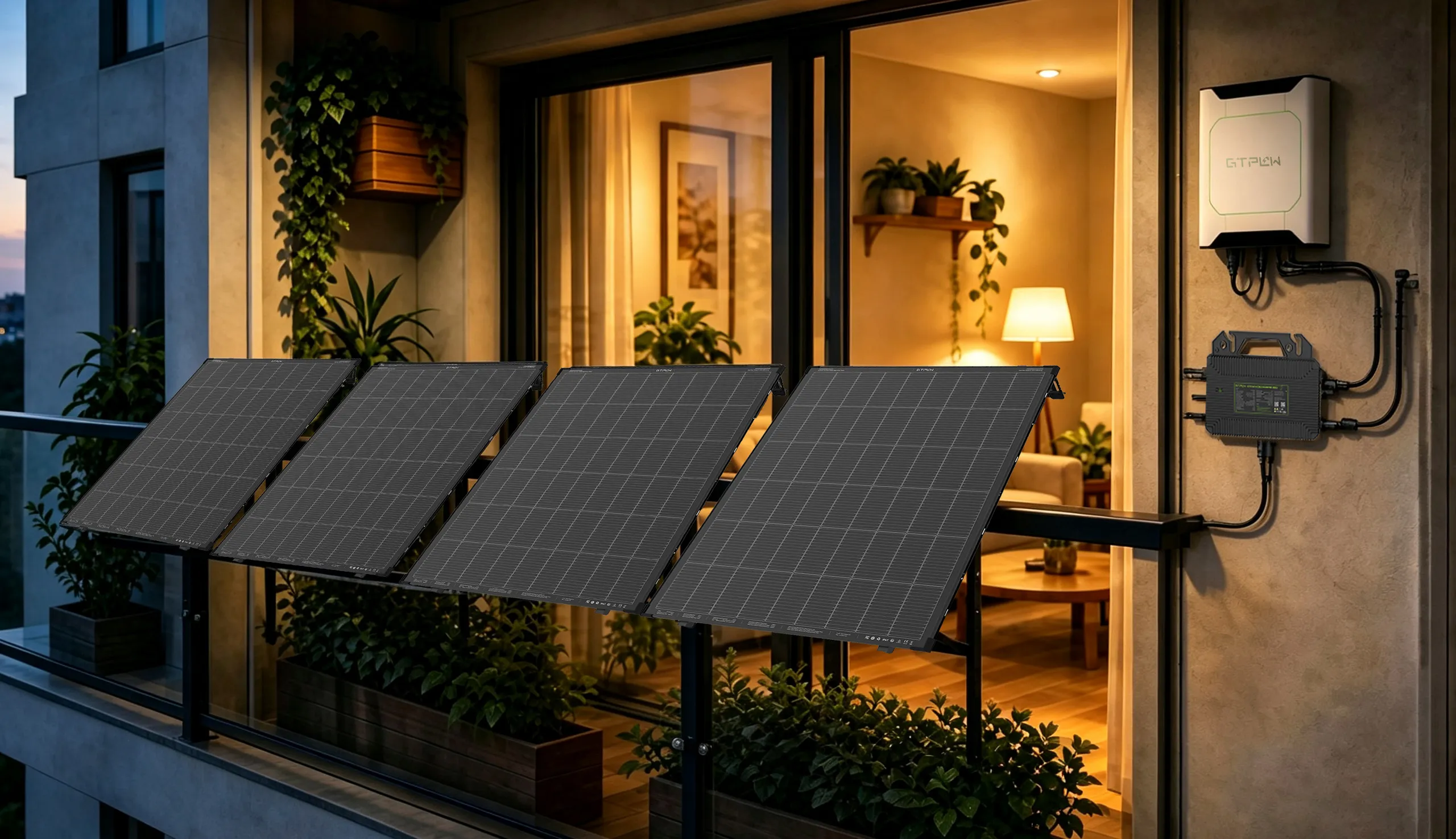 820W Balcony Solar Kit