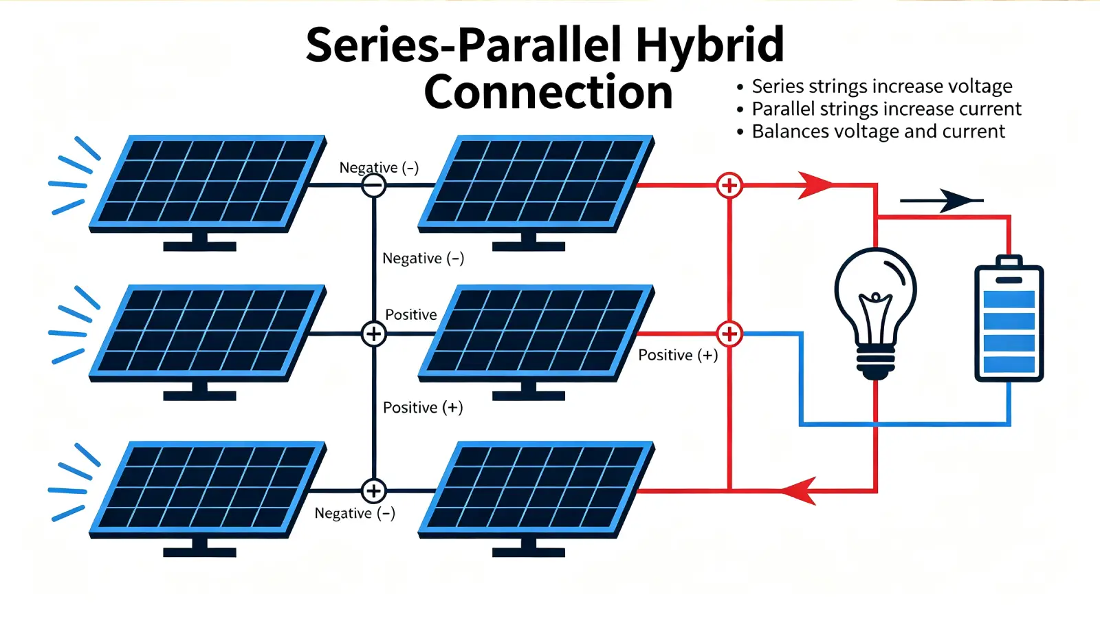 Series-Parallel Hybrid Wiring Configuration