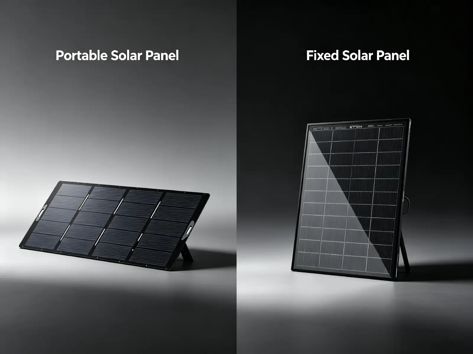 Portable Solar Panel vs Fixed Solar Panel