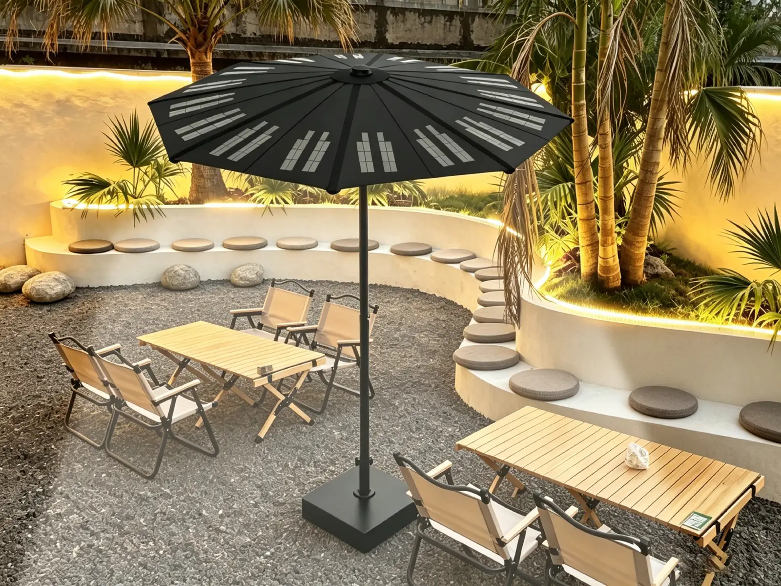 Gaotu Smart Solar Outdoor Umbrella