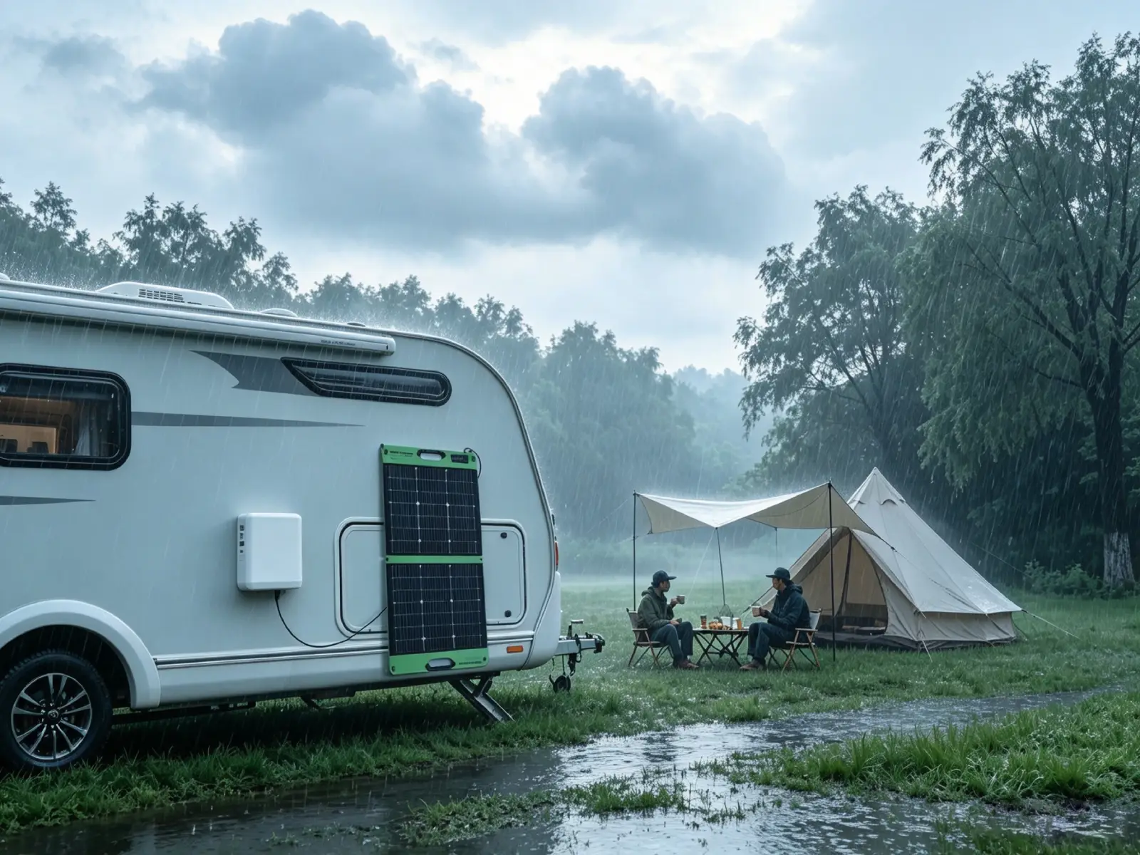 Can Foldable Solar Panels Work on Cloudy Days