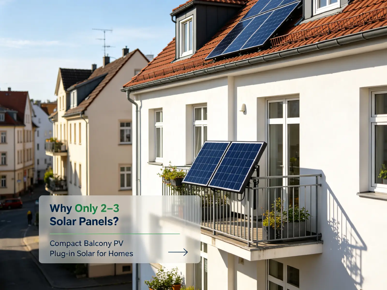 Why small balcony PV systems are popular in Germany. Learn about Balkonkraftwerk policies, rooftop limitations, DIY demand & market opportunities for solar distributors. Contact us for PV kits.
