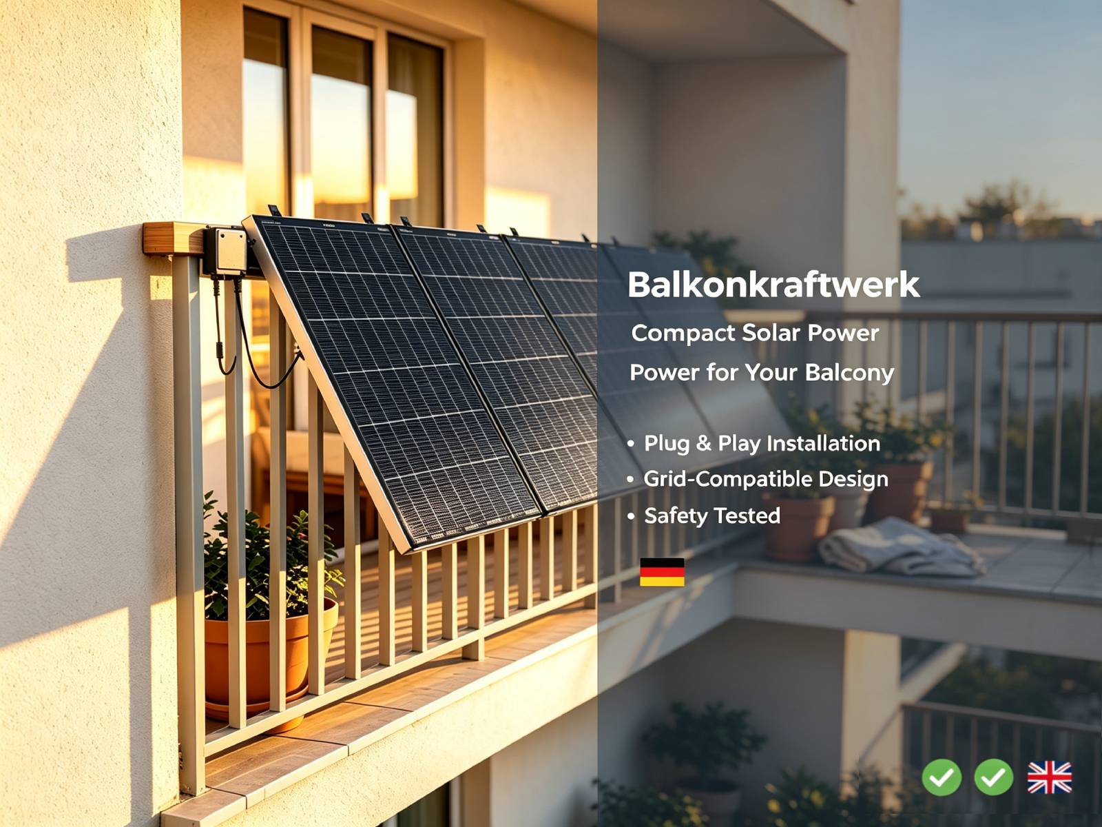 Germany & UK Balcony Solar Compliance Guide for Wholesale Buyers