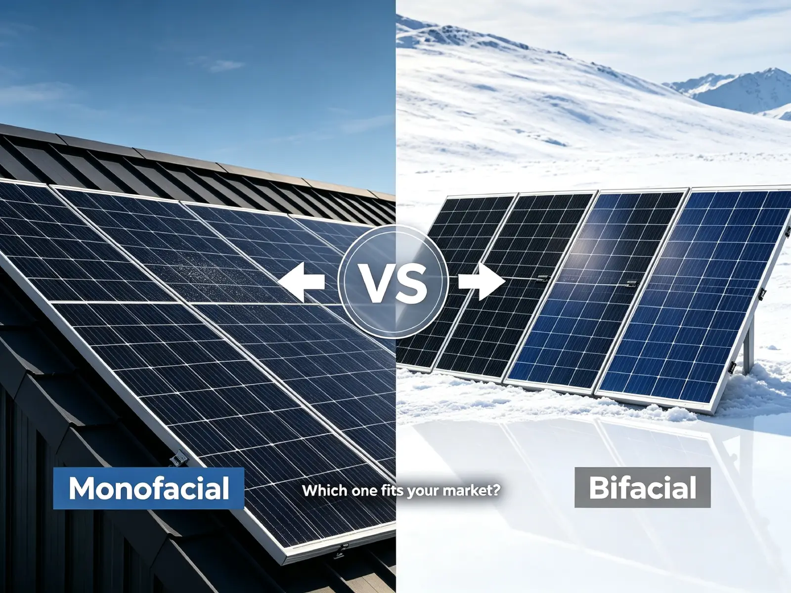Bifacial vs Monocrystalline Solar Panels: A Distributor's Guide