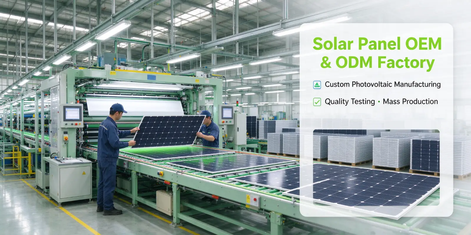 Why Choose Our Solar Panel OEM & ODM Factor
